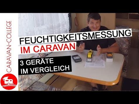 Feuchtigkeitsmessung im Caravan 